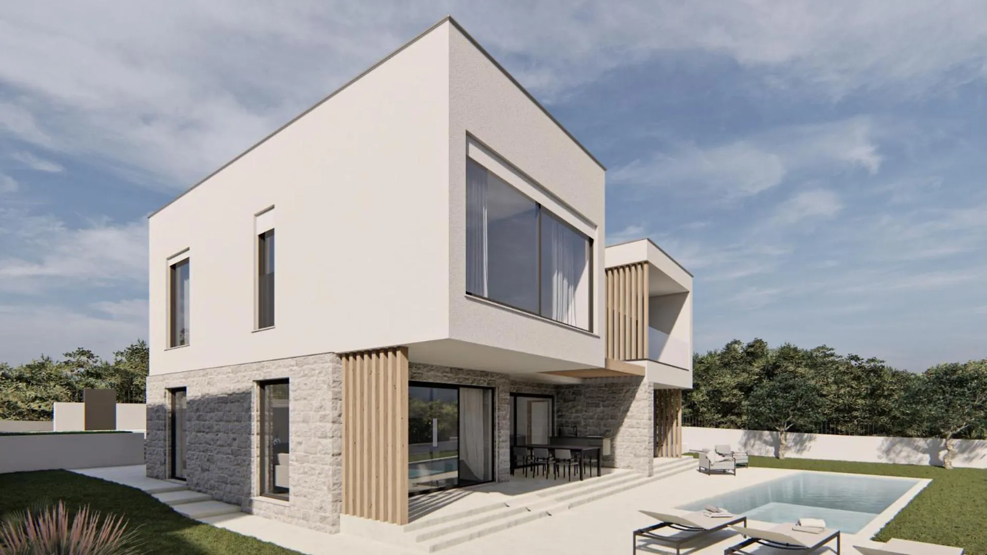 Villa Just Be Light By Trawelltopia - Pool, Wifi Kastela